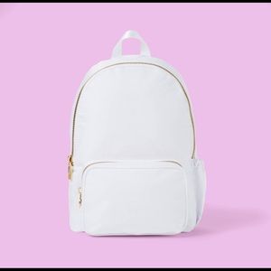 🤍🤍🤍 Stoney Clover Lane x Target White Backpack With Gold Hardware🤍🤍🤍